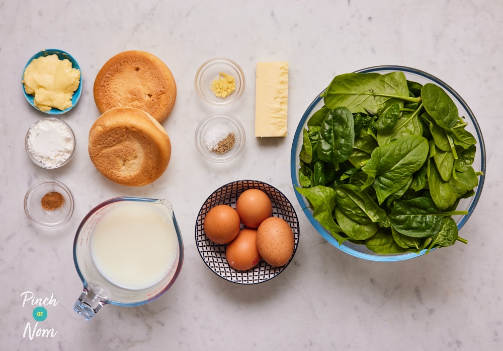 Eggs Florentine - Pinch of Nom Slimming Recipes