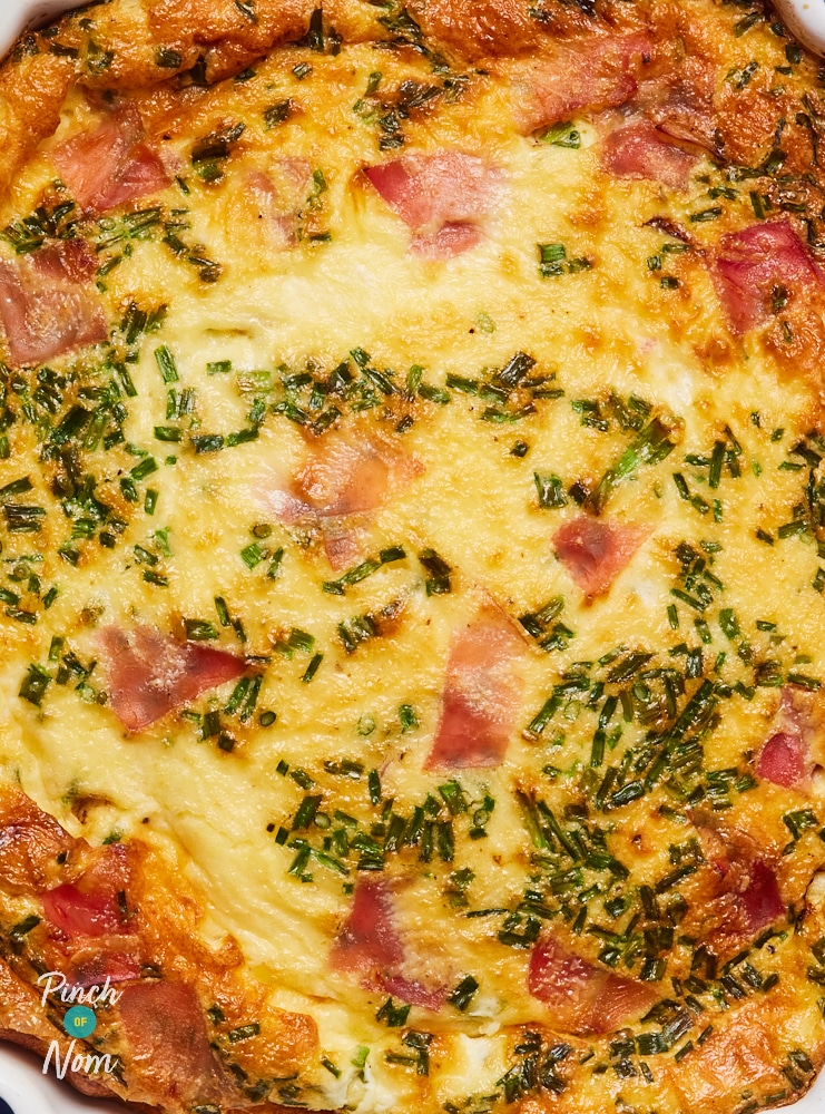 Ploughman's Quiche - Pinch of Nom Slimming Recipes