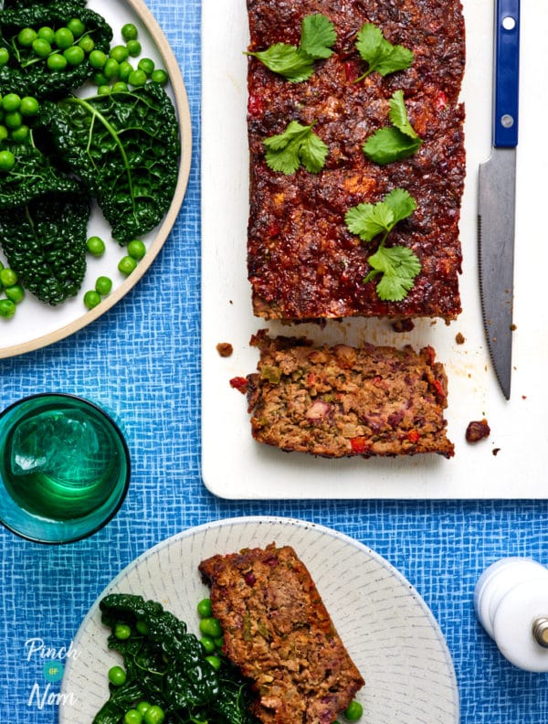 Chilli Meatloaf pinchofnom.com