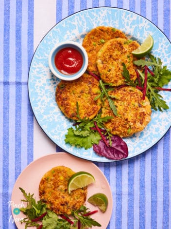 Hidden Veg Fritters pinchofnom.com