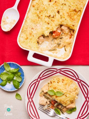 Italian-Style Chicken Pie pinchofnom.com