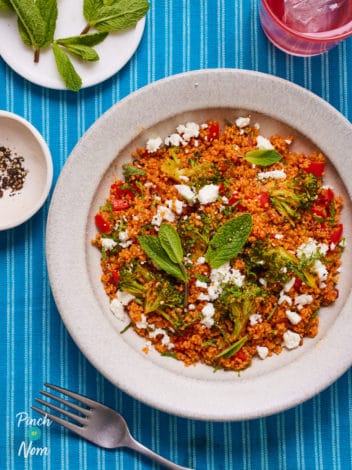 Vegetable Couscous pinchofnom.com