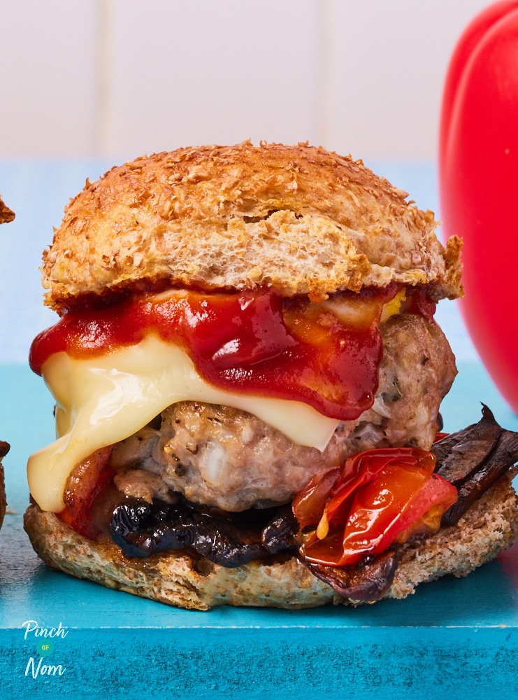 Breakfast Sliders - Pinch of Nom Slimming Recipes