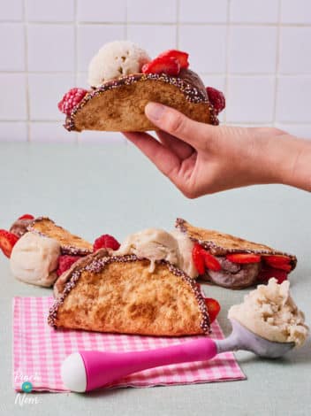 Sweet Tacos pinchofnom.com