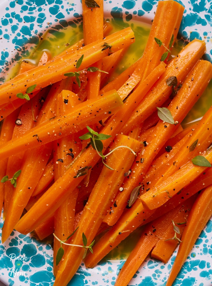 Carrots with Honey and Orange - Pinch of Nom Slimming Recipes
