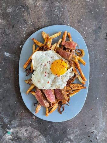 Chilean-Style Steak and Fries pinchofnom.com