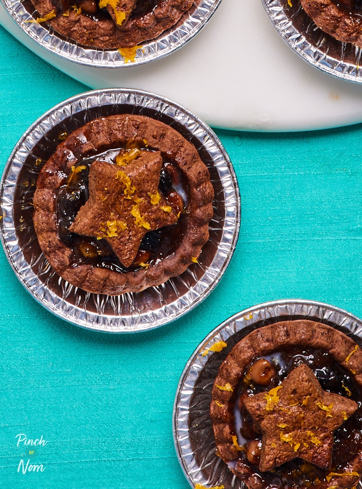 Chocolate Orange Mince Pies - Pinch of Nom Slimming Recipes