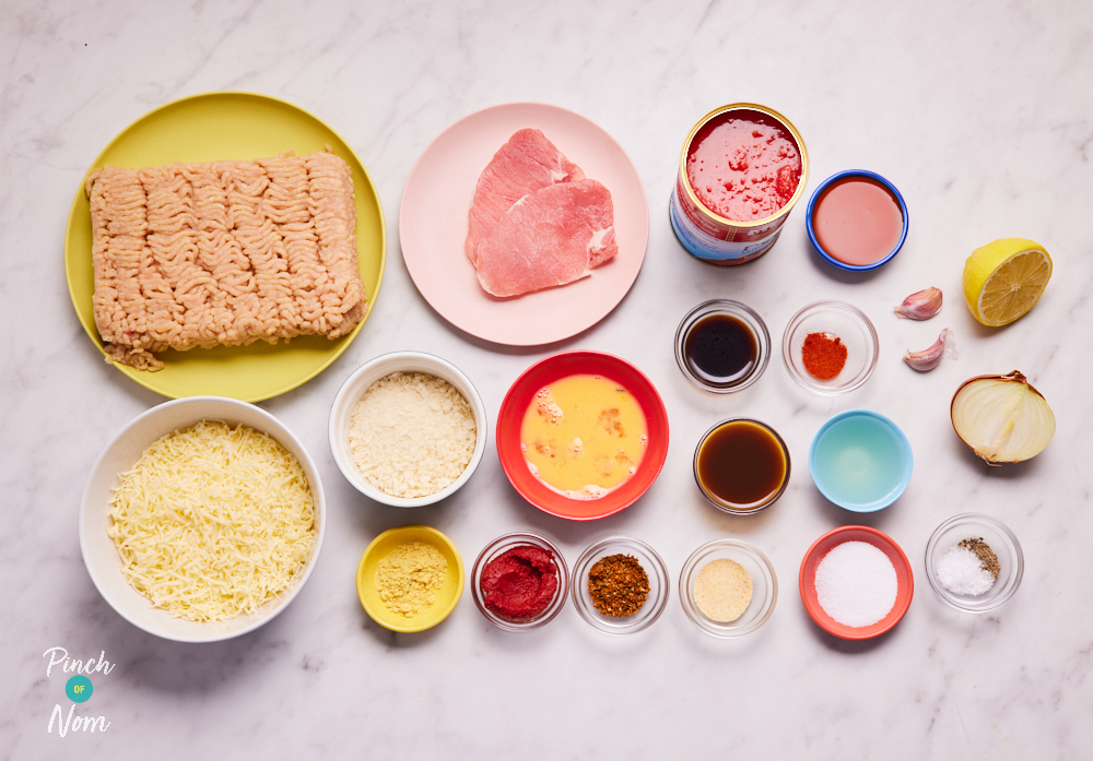Hunter's Chicken Meatballs - Pinch of Nom Slimming Recipes