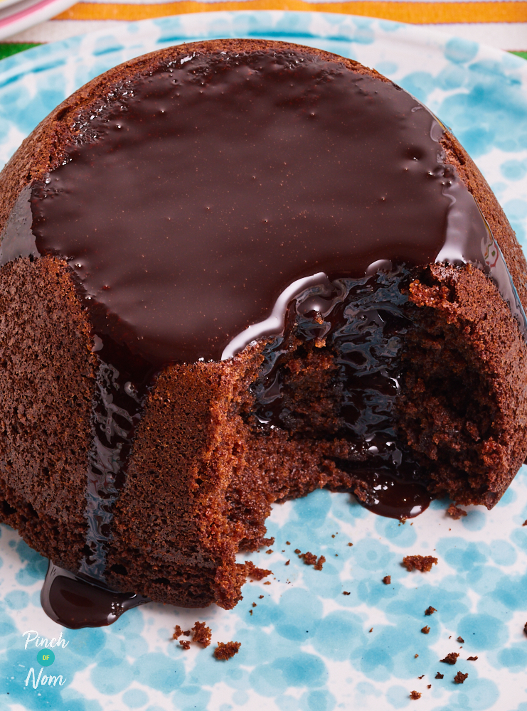 Chocolate Sponge Pudding - Pinch of Nom Slimming Recipes