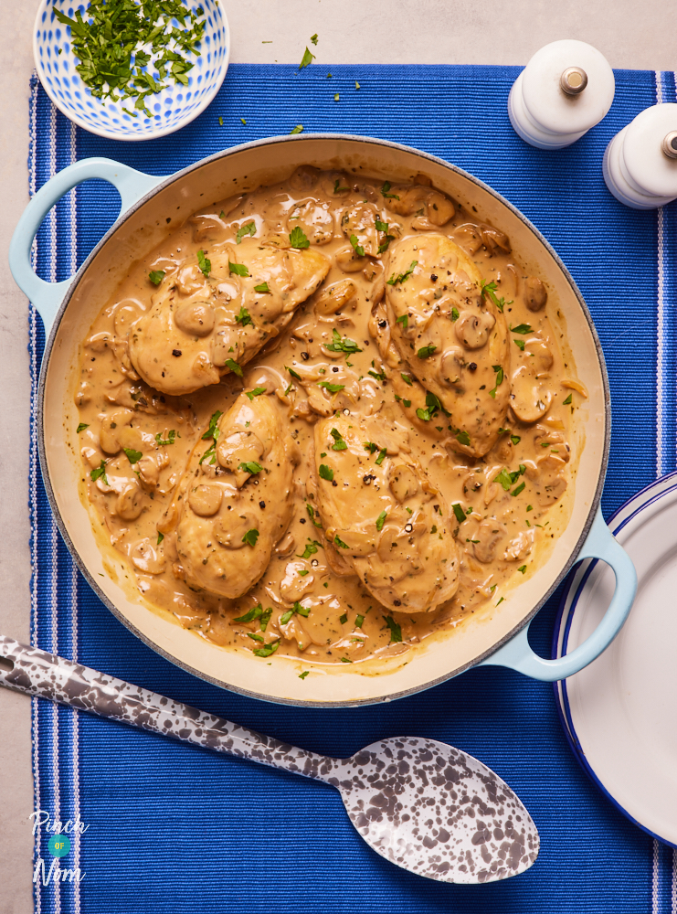 Creamy Marmite Chicken - Pinch of Nom Slimming Recipes