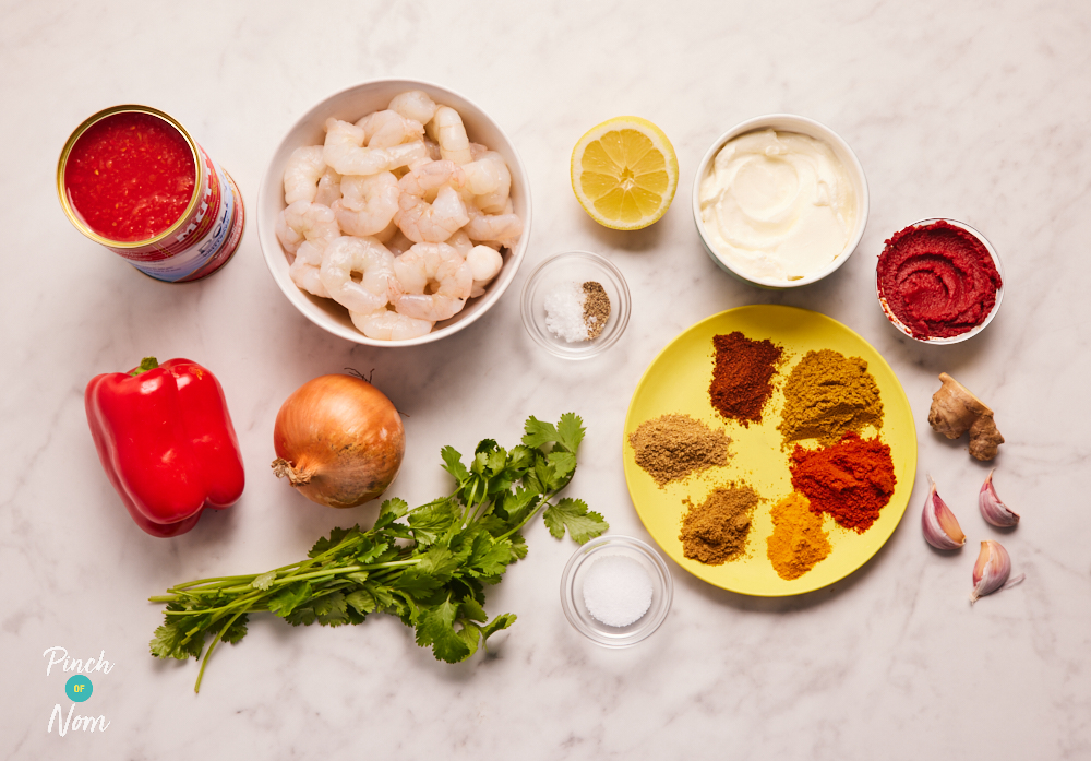 Prawn Tikka Masala - Pinch of Nom Slimming Recipes
