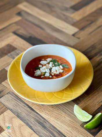 Chilli Bean Soup pinchofnom.com