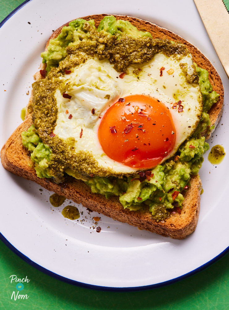 Harissa Eggs - Pinch of Nom Slimming Recipes
