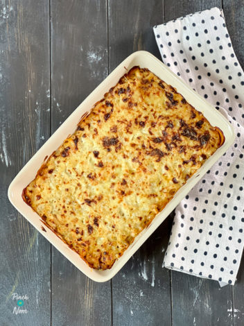 Mac and Cheese Lasagne pinchofnom.com