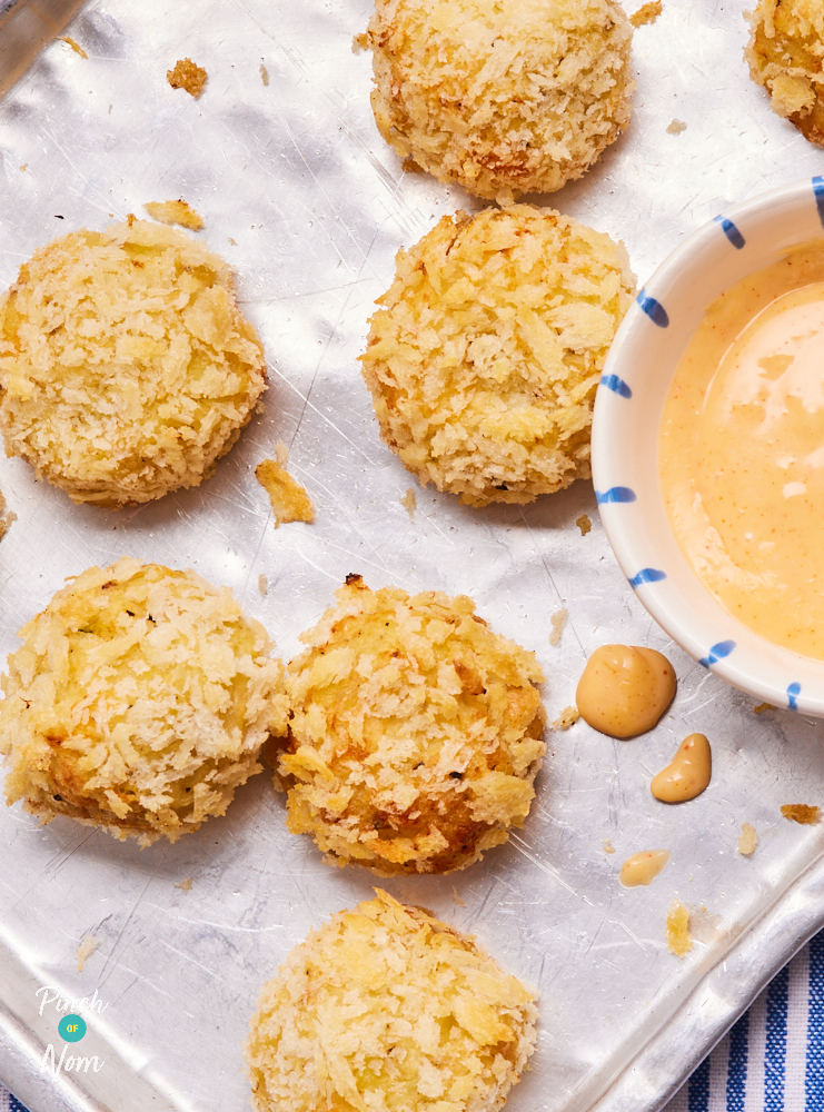 Cauliflower Cheese Balls - Pinch of Nom Slimming Recipes