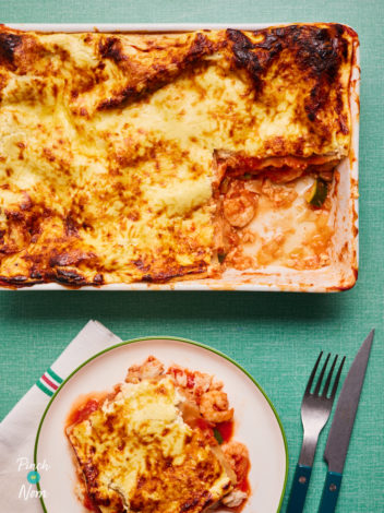 Seafood Lasagne pinchofnom.com