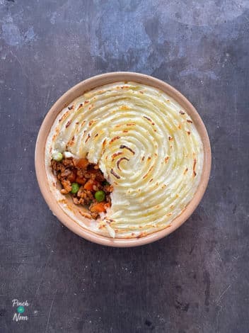 Apple and Mustard Swineherd’s Pie pinchofnom.com