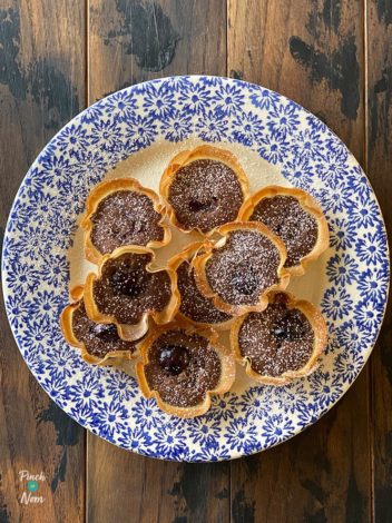 Black Forest Bakewells pinchofnom.com