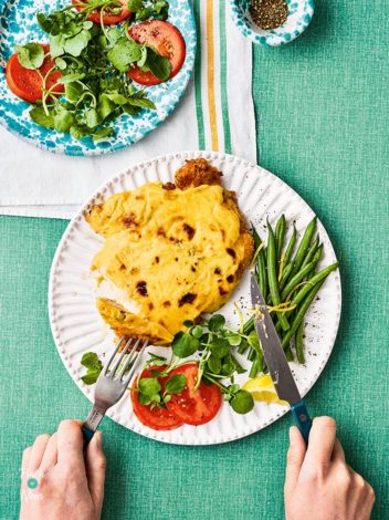 Chicken Parmo pinchofnom.com