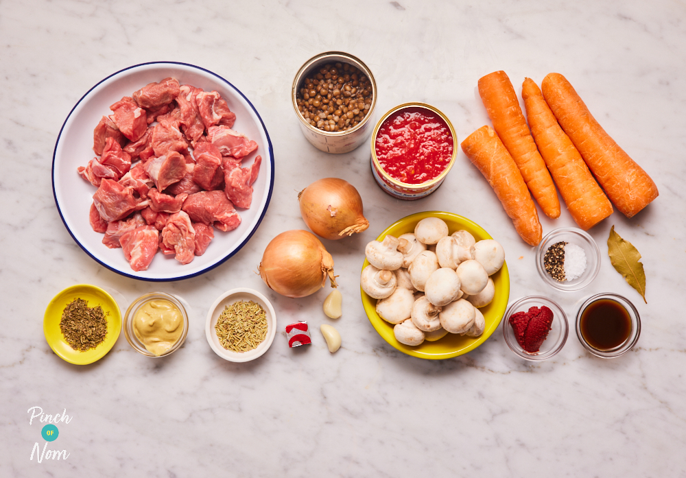 Lamb and Lentil Stew - Pinch of Nom Slimming Recipes