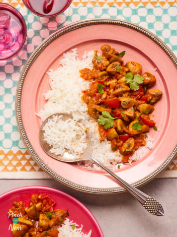 Mushroom Bhaji pinchofnom.com