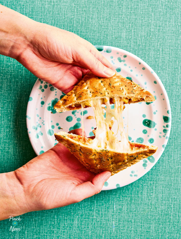 Pizza Pockets pinchofnom.com