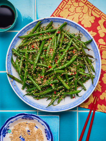 Chinese-Style Green Beans pinchofnom.com