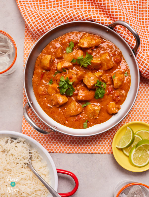 Spicy Coconut and Lime Chicken Curry pinchofnom.com