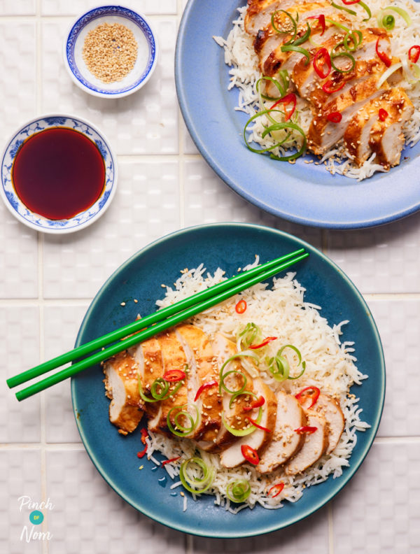 Miso Chilli Chicken pinchofnom.com