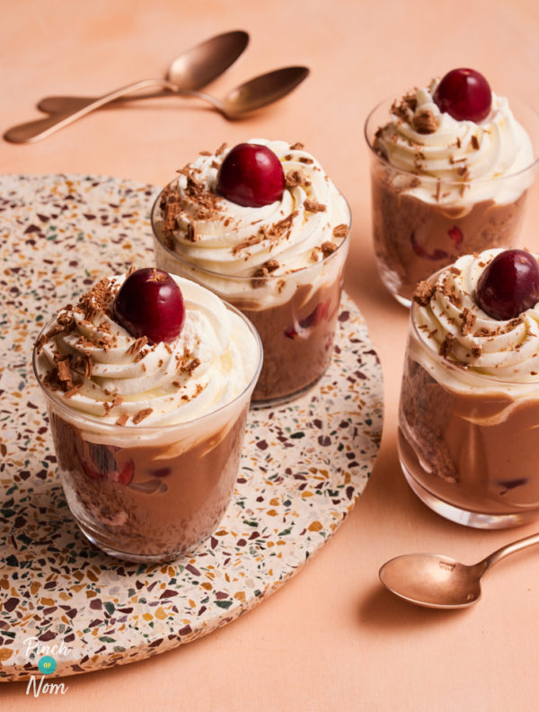 Black Forest Trifle pinchofnom.com