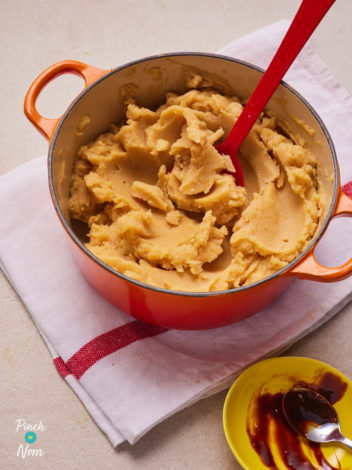 Instant Pot Marmite Mash pinchofnom.com