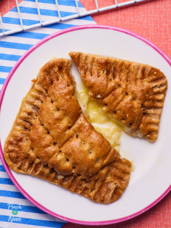 Air Fryer Cheese and Onion Bakes pinchofnom.com