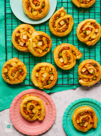 Samosa Swirls pinchofnom.com