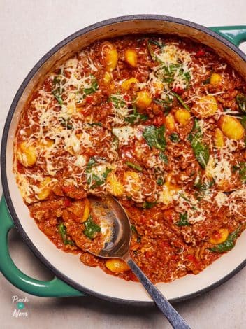 Cheesy Beef Ragu pinchofnom.com