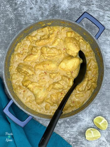 Fruity Chicken Curry pinchofnom.com