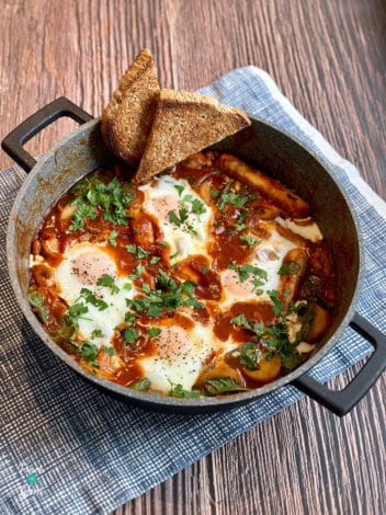 Full English Casserole pinchofnom.com