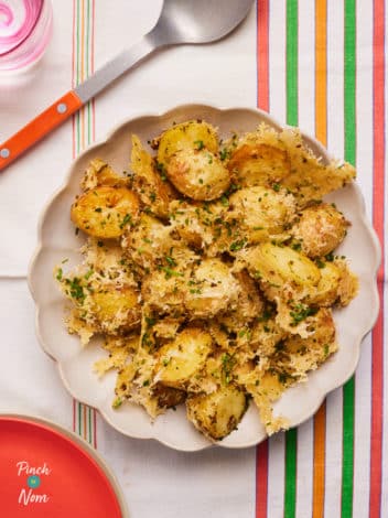 Parmesan Potatoes pinchofnom.com