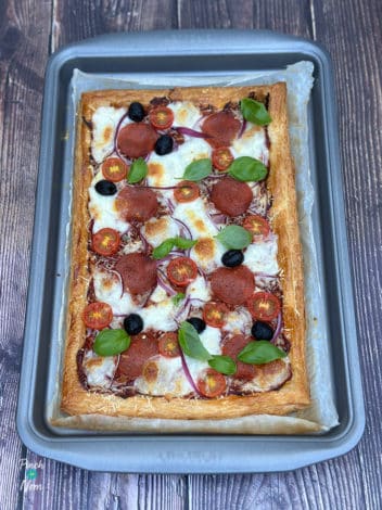 Pizza Tart pinchofnom.com