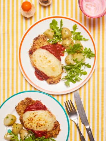 Pork Parmigiana pinchofnom.com