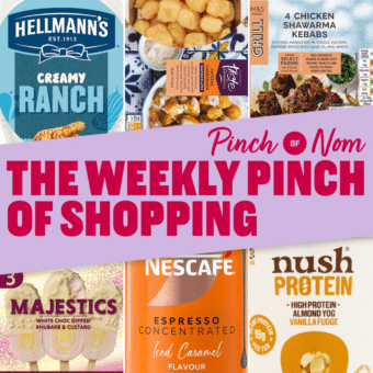 The Weekly Pinch of Shopping: NEW Tasty Products to Try 25.04.25 pinchofnom.com