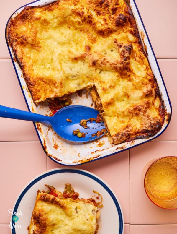 Summer Vegetable Lasagne pinchofnom.com