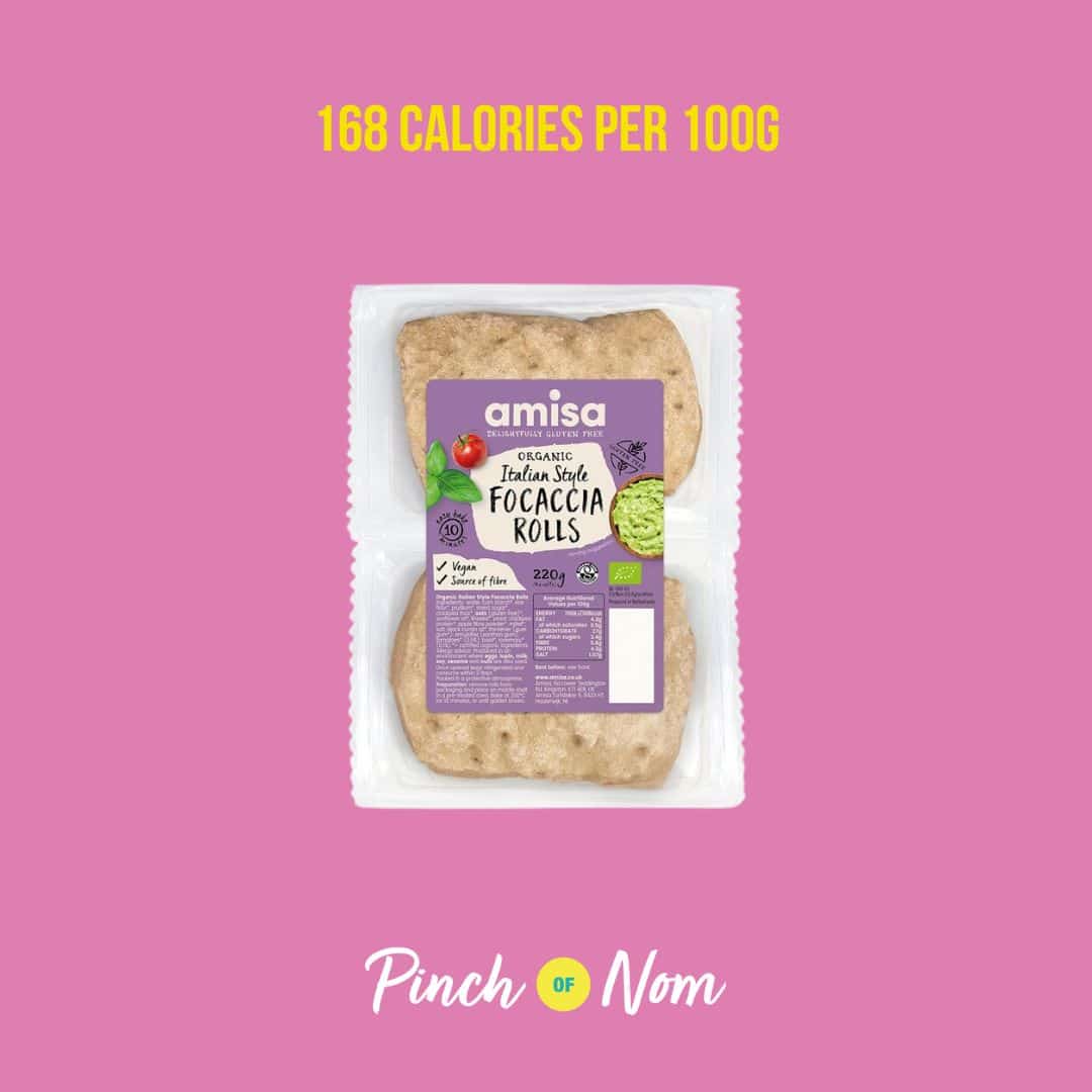 Amisa Organic Gluten Free Focaccia Rolls