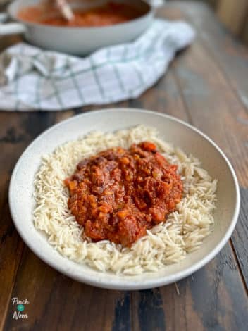 Slow Cooker Corned Beef Chilli pinchofnom.com