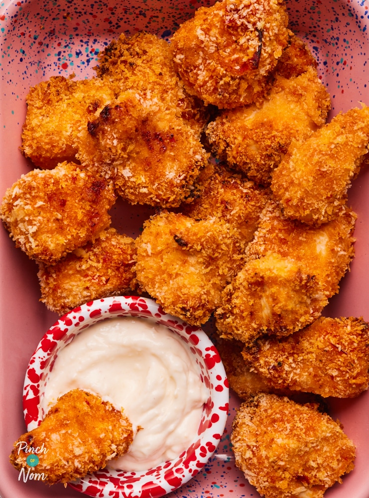 Pesto Chicken Nuggets