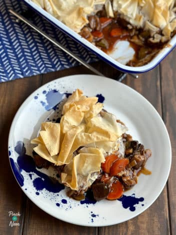 Slow Cooker Chestnut Pie pinchofnom.com