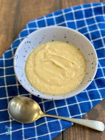 Slow Cooker Creamy Celeriac Soup pinchofnom.com