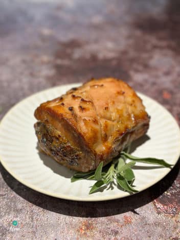 Slow Cooker Maple and Sage Pork pinchofnom.com