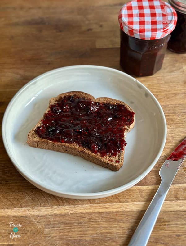Slow Cooker Summer Fruits Jam pinchofnom.com