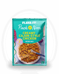 Flava It! – Creamy Cajun-Style Chicken pinchofnom.com